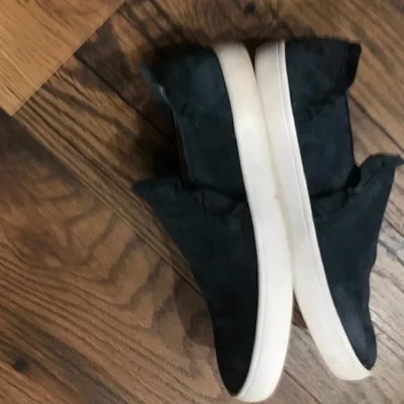 Kate Spade Navy Suede Sneakers - Slip on Luxury Comfort - Picture 9 of 13